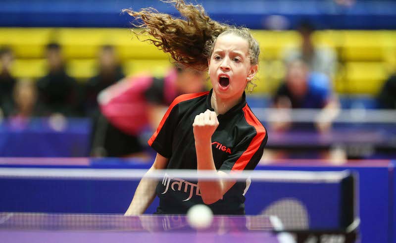 12-YEAR-OLD EGYPTIAN TABLE TENNIS STAR IS FIRST AFRICAN PLAYER TO TOP WORLD RANKING