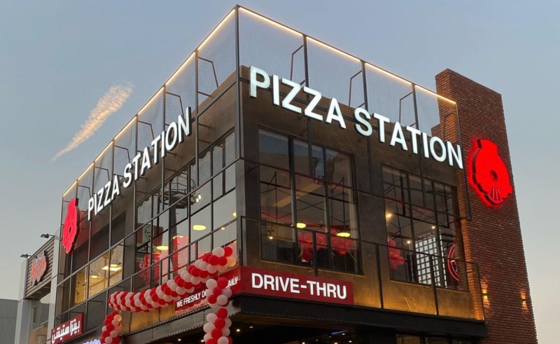 Pizza Station’s Newly-Opened Branch Is Decked Out With a Drive-Thru 