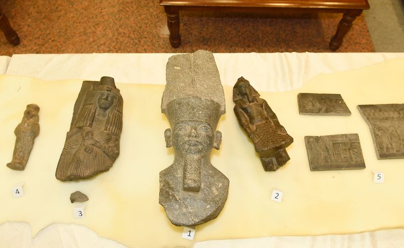 Five Smuggled Artefacts Have Been Returned from Kuwait to Egypt
