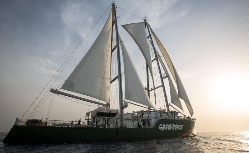 Greenpeace Sails With Young Climate Leaders to Egypt Ahead of COP27