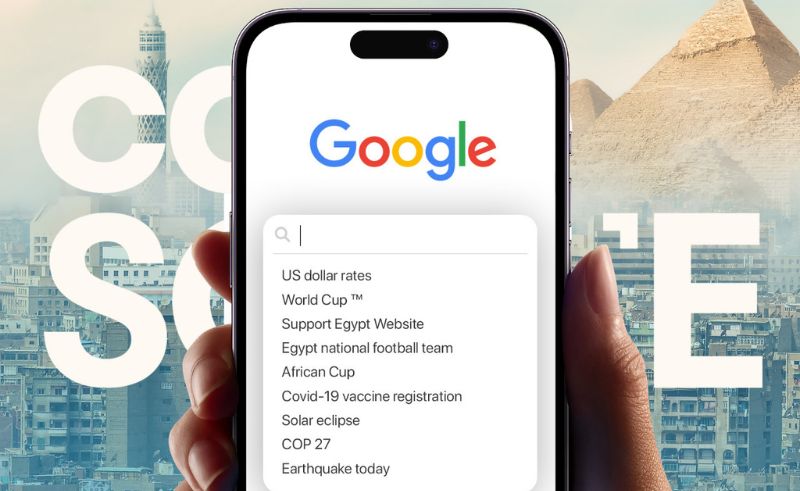 Here are the Most Googled Topics in Egypt in 2022
