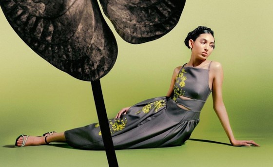 Jordanian Brand Nafsika Skourti Draws on Nature in SS'23 Collection