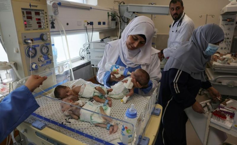 31 Newborns Evacuated from Al Shifa Hospital for Transfer to Egypt