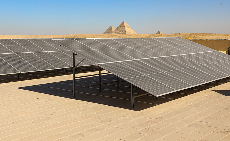 Solar Power Plants Inaugurated at Five Egyptian Heritage Sites