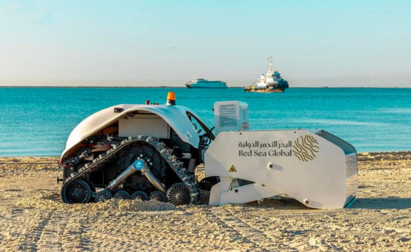 Red Sea Global in Saudi Arabia Introduces Beach-Cleaning Robots