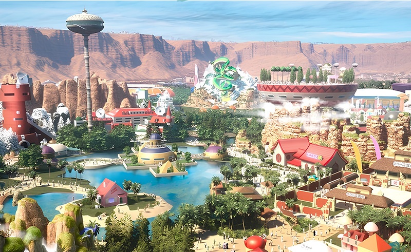 World’s First Dragon Ball Theme Park is Landing in Saudi’s Qiddiya