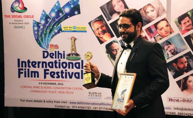 Egyptian Movie "AH!" Receives Best Short Film Award at the Delhi International Film Festival