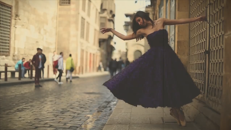 Video: Ballerinas of Cairo Twirl around the City in Gorgeous Bambah Boutique Gowns