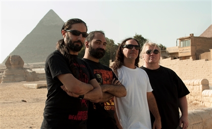 Nader Sadek interviews Nile's Karl Sanders, Derek Roddy and Mahmud Gecekusu In Egypt