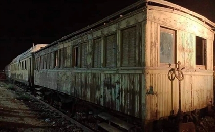 One of World's Oldest Trains Finds New Home at Suez Canal Museum
