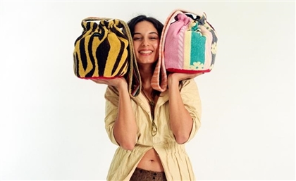 These Tacky Towel Bags By Amina K x Kangaroo Are Sahel Summer Staples
