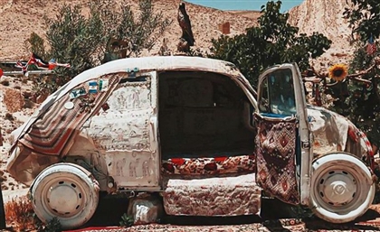 This Stripped-Down Beetle in Jordan is the World's Smallest Hotel