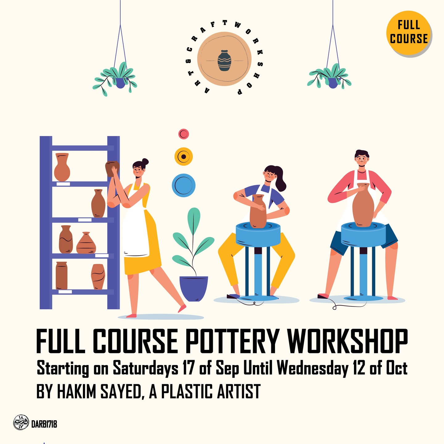 Full Course Pottery Workshop 